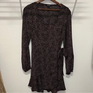 Express Long Sleeve “Wrap” Dress